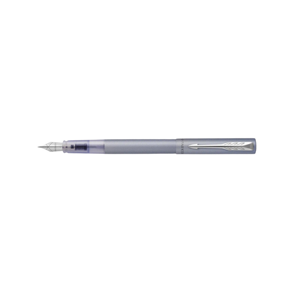 Load image into Gallery viewer, Parker Vector XL Metallic Chrome Trim Fountain Pen
