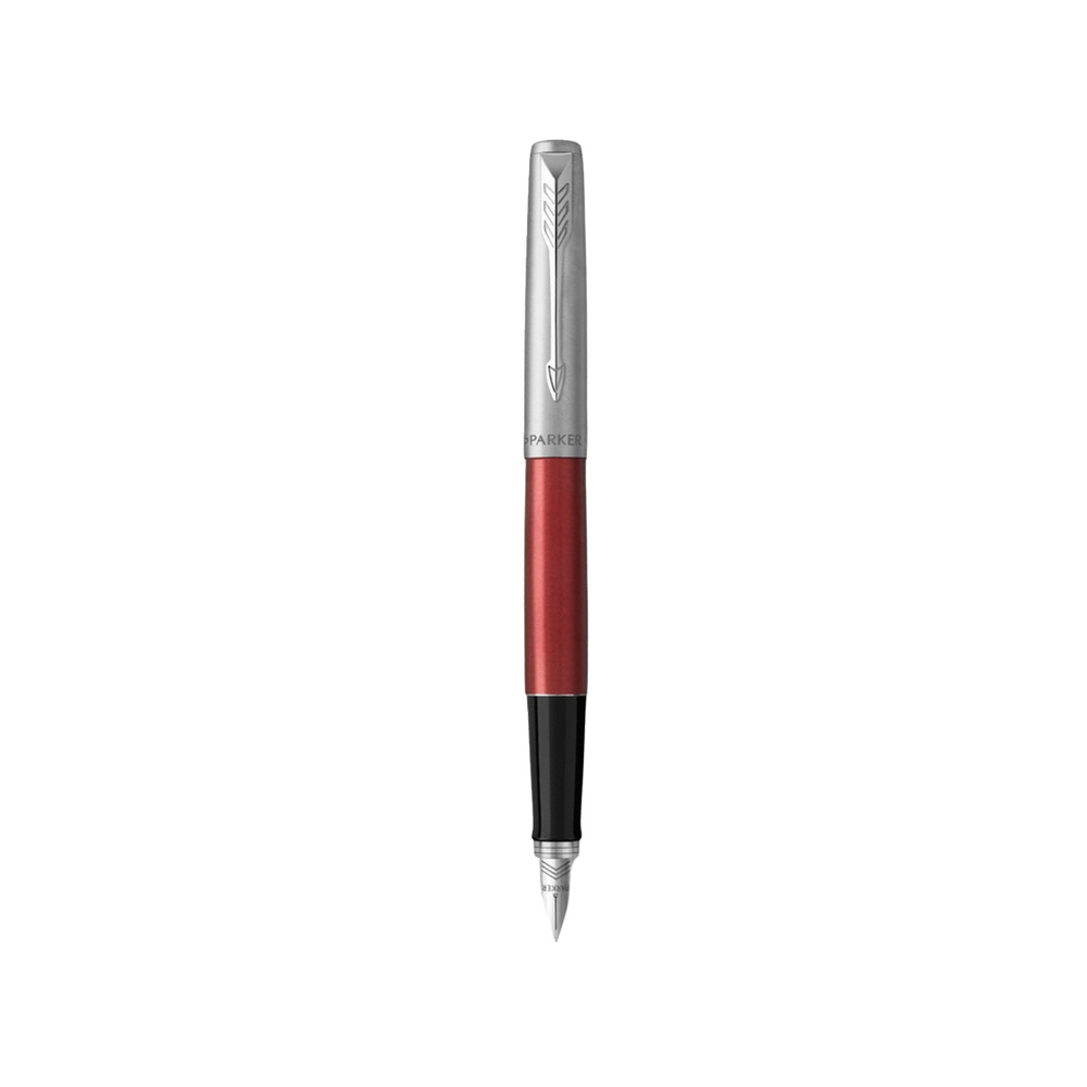 Parker Jotter Kensington Red CT Fountain Pen — Parker fountain pen — precision nib writing instrument, at Cityluxe Singapore stationery store