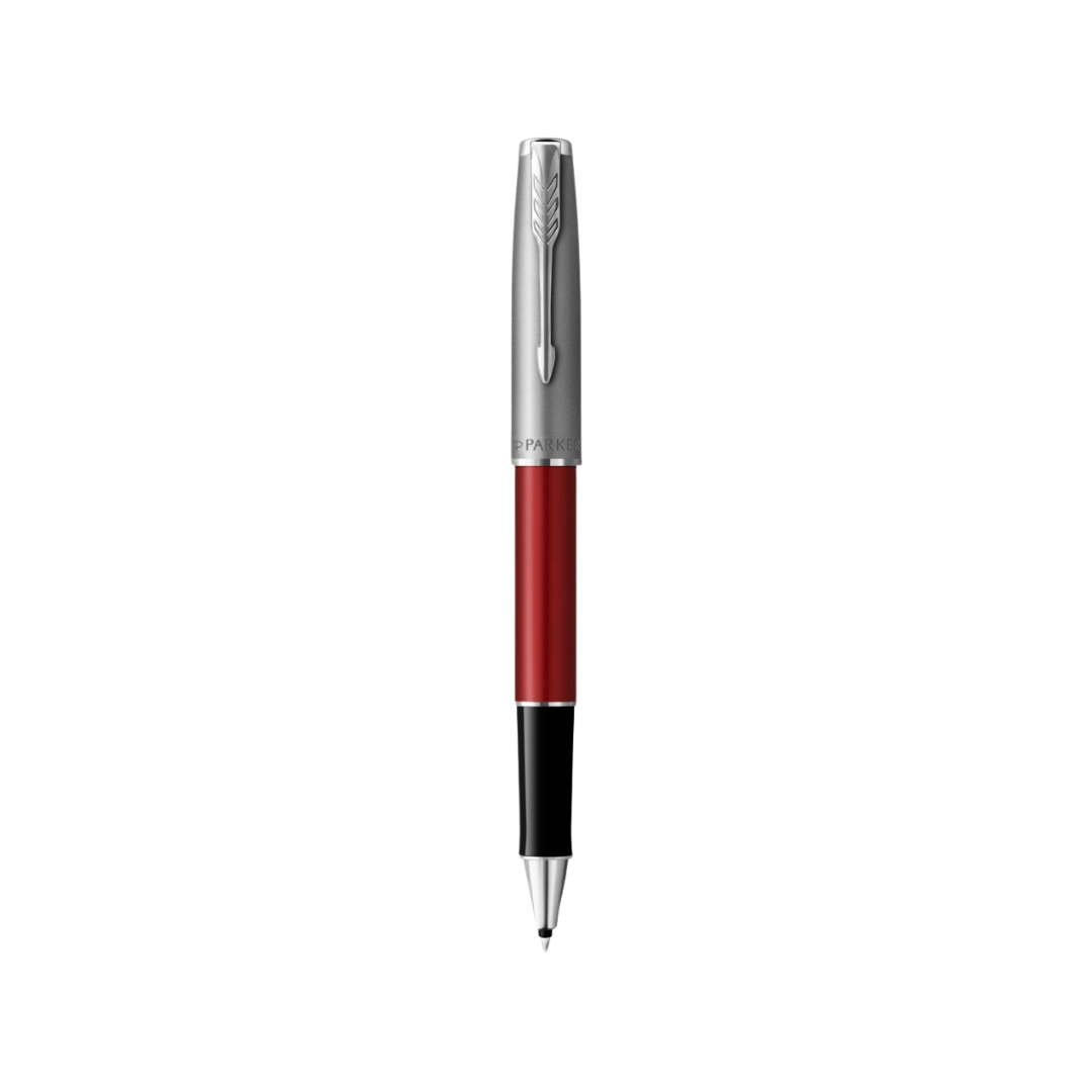Parker Sonnet Essential SB CT Rollerball Pen Red — Parker rollerball pen — fluid gel ink writing instrument, at Cityluxe Singapore