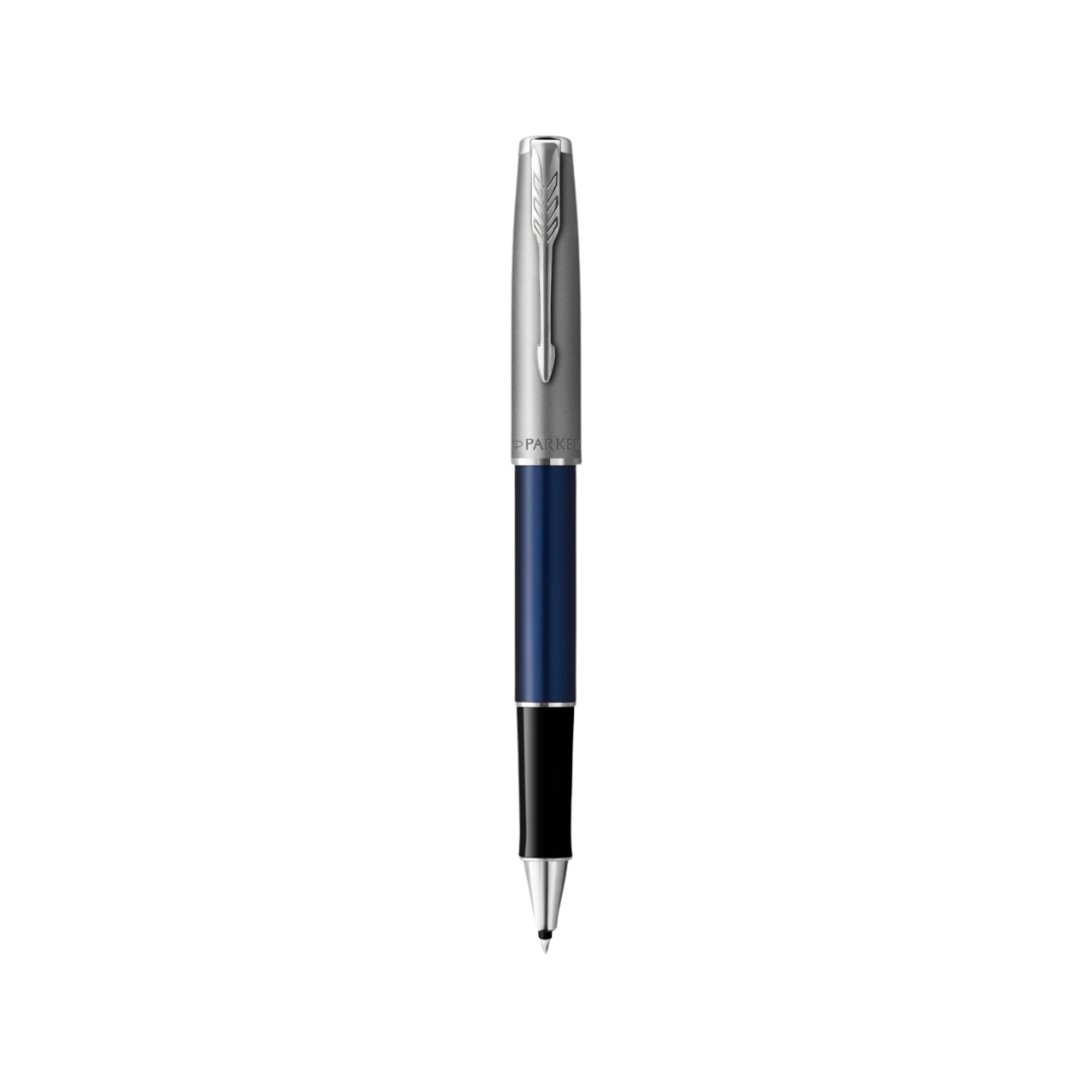 Parker Sonnet Essential SB CT Rollerball Pen Blue — Parker rollerball pen — fluid gel ink writing instrument, at Cityluxe Singapore