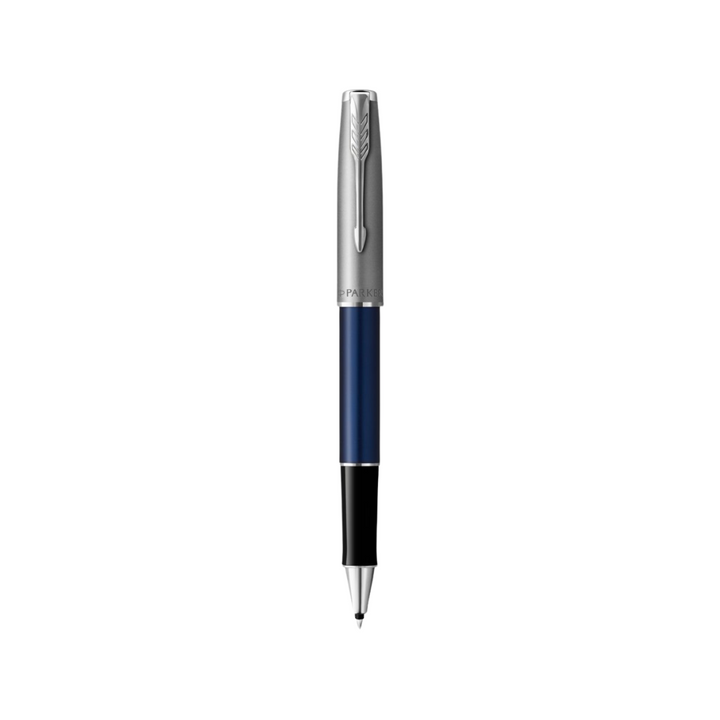 Parker Sonnet Essential SB CT Rollerball Pen Blue — Parker rollerball pen — fluid gel ink writing instrument, at Cityluxe Singapore
