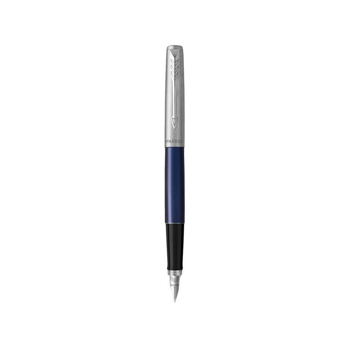 Parker Jotter Royal Blue CT Fountain Pen — Parker fountain pen — precision nib writing instrument, at Cityluxe Singapore stationery store