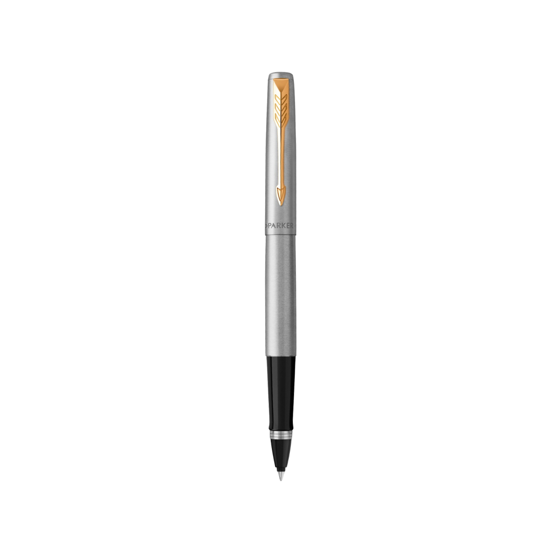 Parker Jotter Stainless Steel GT Rollerball Pen — Parker rollerball pen — fluid gel ink writing instrument, at Cityluxe Singapore