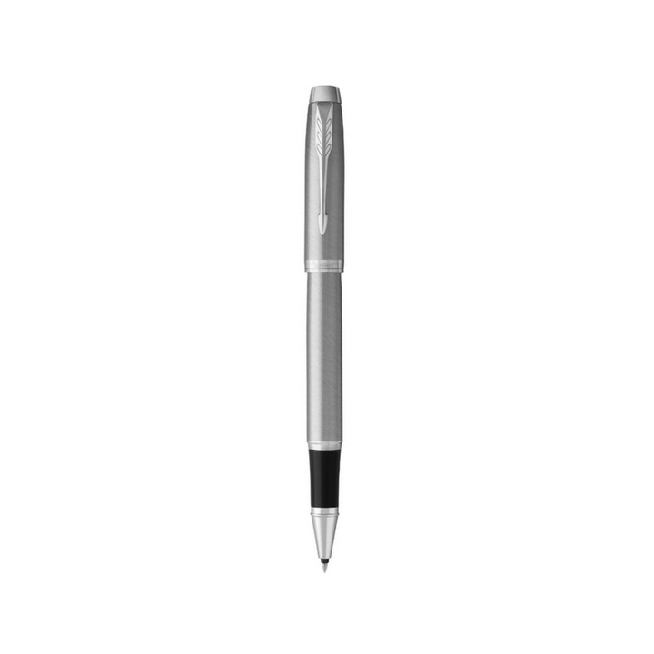 Parker IM Essential Stainless Steel CT Rollerball Pen — Parker rollerball pen — fluid gel ink writing instrument, at Cityluxe Singapore
