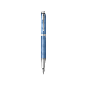Parker IM Premium Fountain Pen - Blue with Chrome Trims