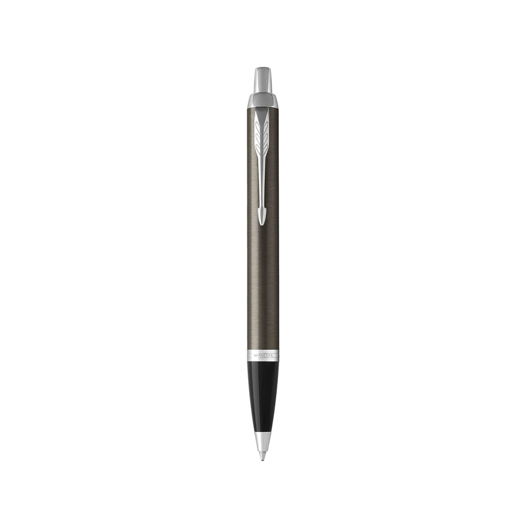 Parker IM Dark Espresso CT Ballpoint Pen Gift Set — Parker ballpoint pen — reliable smooth-writing everyday pen, at Cityluxe Singapore