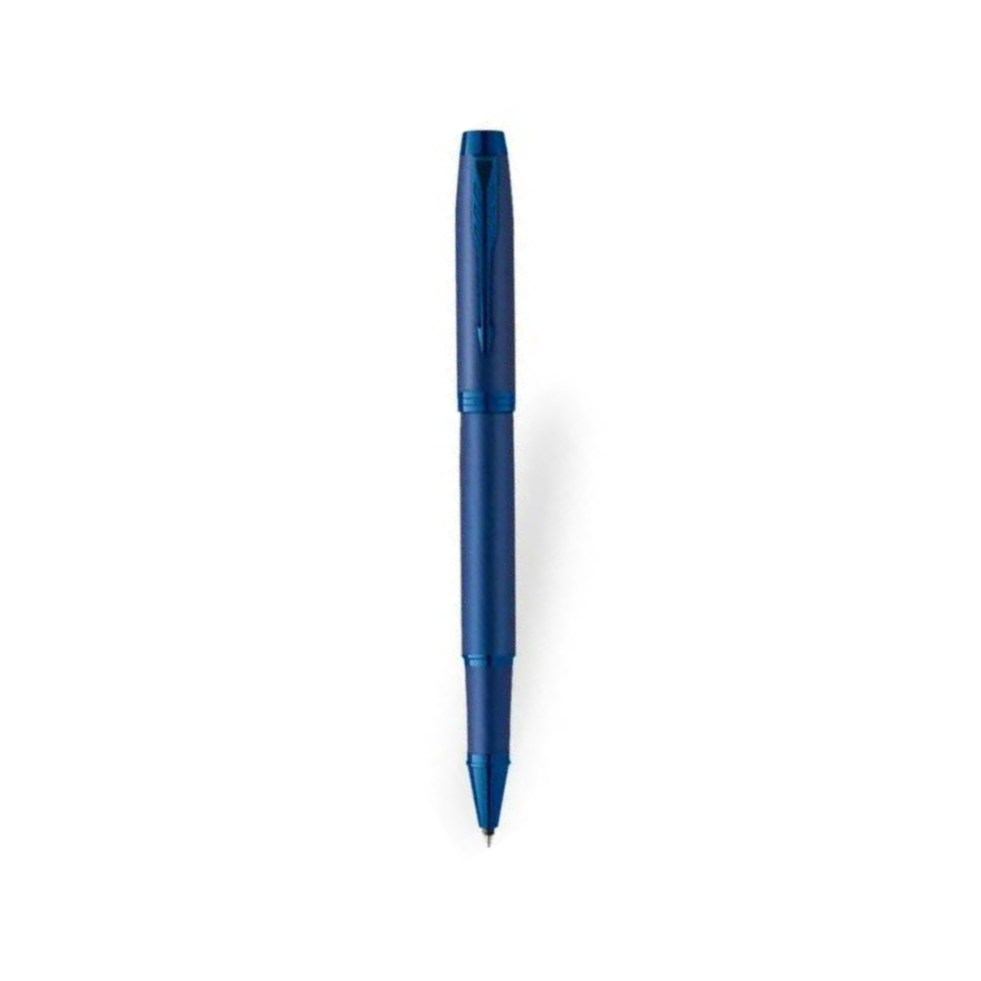 Parker IM PROFESSIONAL Rollerball Pen Monochrome Blue — Parker rollerball pen — fluid gel ink writing instrument, at Cityluxe Singapore