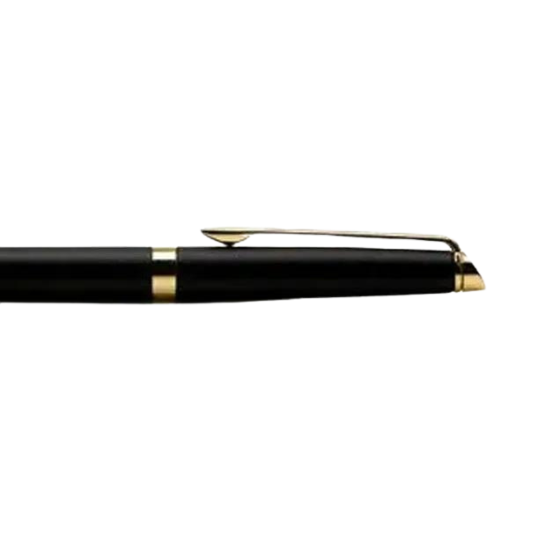 Waterman Hemisphere Laque Black GT Rollerball — Waterman rollerball pen — fluid gel ink writing instrument, at Cityluxe Singapore