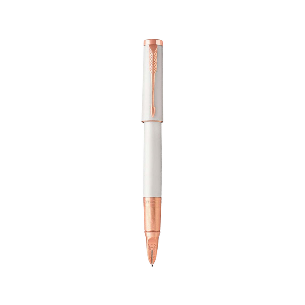Parker Ingenuity Small Pearl Pink Gold Trim 5th Technology Pen — Parker stationery item — premium stationery and lifestyle, at Cityluxe Singapore