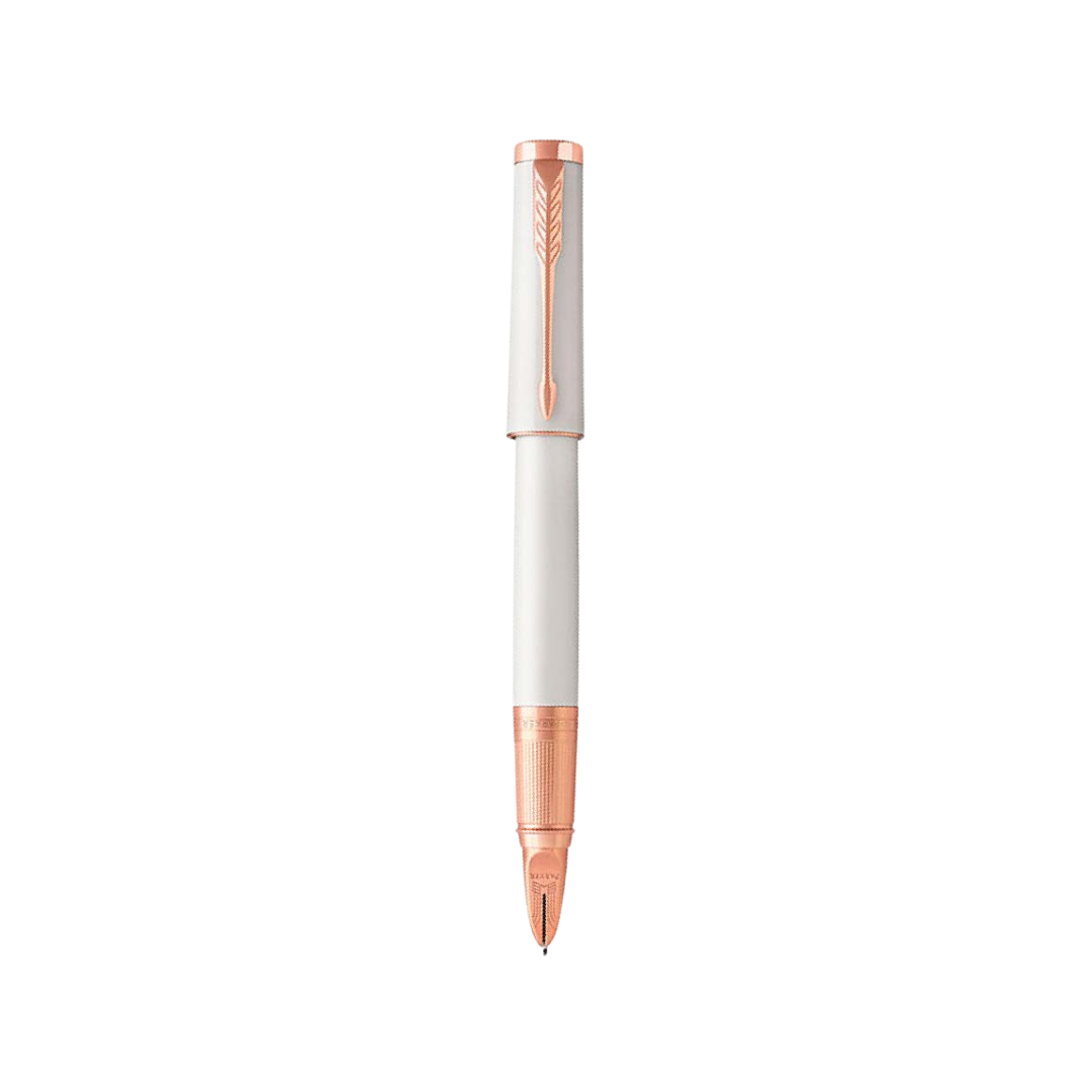 Parker Ingenuity Small Pearl Pink Gold Trim 5th Technology Pen — Parker stationery item — premium stationery and lifestyle, at Cityluxe Singapore