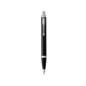 Parker IM Essential Matte Black Chrome Trim Ballpen With Pen Sleeve Gift Set