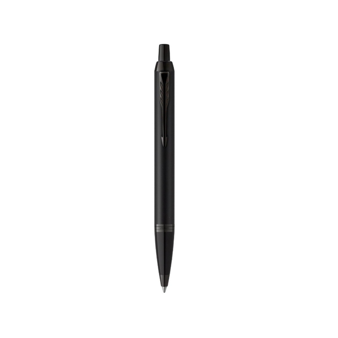 Parker IM Matte Metallic Black Edition Ballpoint Pen — Parker ballpoint pen — reliable smooth-writing everyday pen, at Cityluxe Singapore