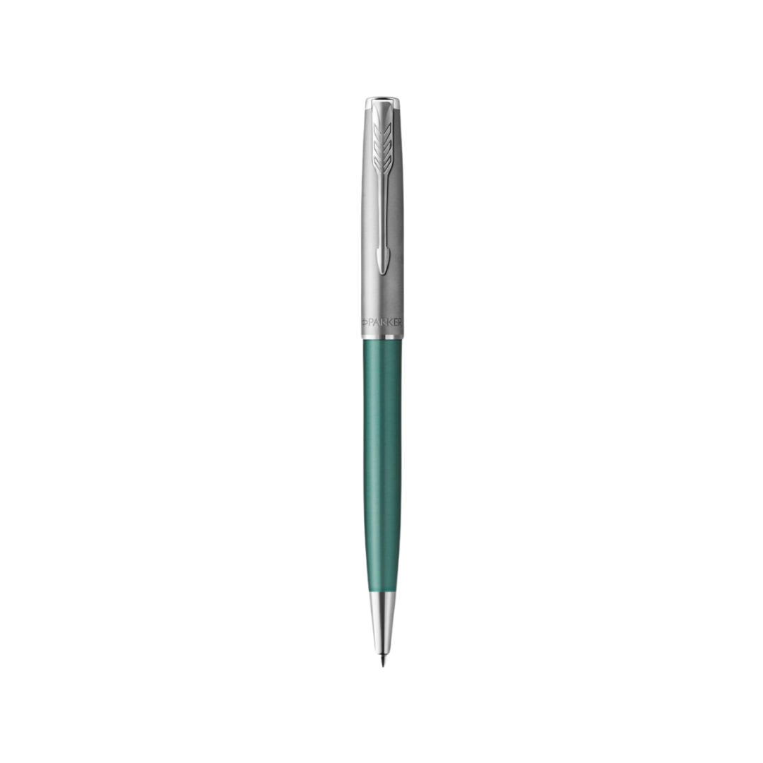 Parker Sonnet Essential SB CT Ballpoint Pen Green — Parker ballpoint pen — reliable smooth-writing everyday pen, at Cityluxe Singapore