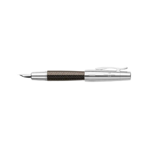 Faber-Castell Emotion Fountain Pen Resin Parquet Brown Medium Nib Size