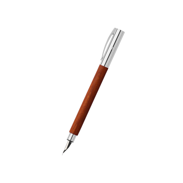 Faber-Castell Ambition Fountain Pen Pearwood Brown (FPD 2024) — Faber-Castell fountain pen — precision nib writing instrument, at Cityluxe Singapore stationery store