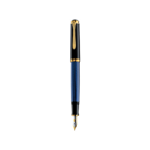 Pelikan Souverän® M400 万年筆 ブラック-ブルー