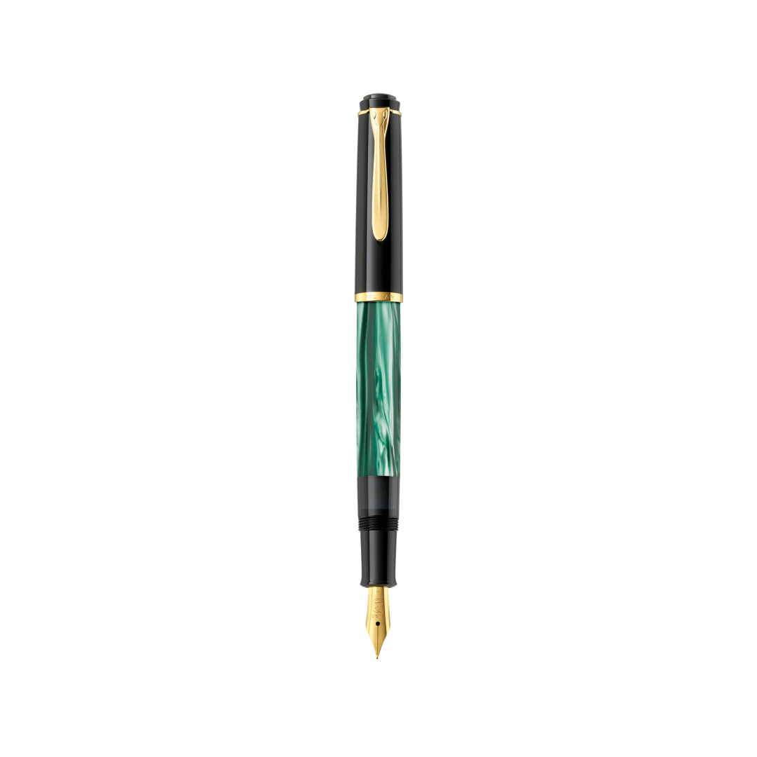 Pelikan Classic M200 Fountain Pen Green Marble [Pre-Order] – Cityluxe