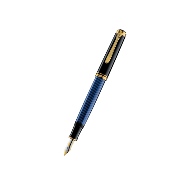 将图片加载到图库查看器，Pelikan Souverän® M800 Fountain Pen Black-Blue

