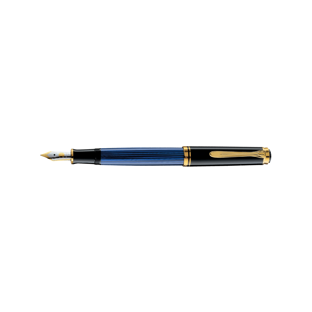 Pelikan Souverän® M400 Fountain Pen Black-Blue [Pre-Order] | Cityluxe