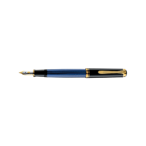 Pelikan Souverän® M400 万年筆 ブラック-ブルー