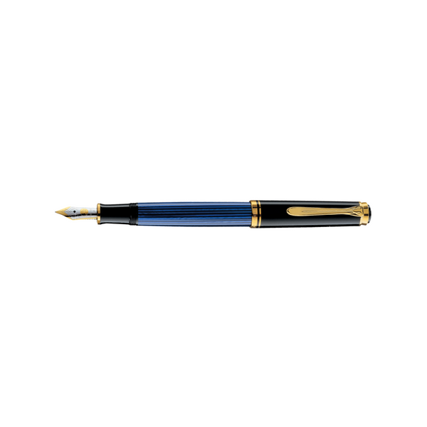 将图片加载到图库查看器，Pelikan Souverän® M600 Fountain Pen Black-Blue
