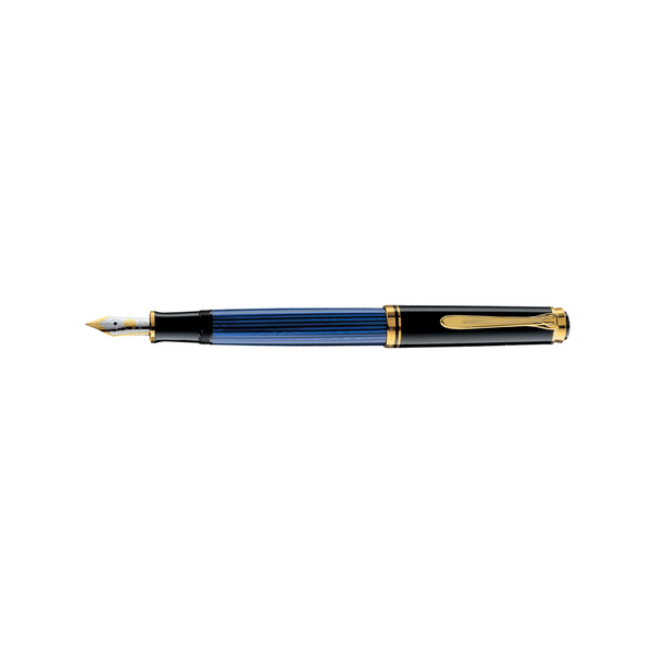 将图片加载到图库查看器，Pelikan Souverän® M800 Fountain Pen Black-Blue
