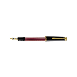 Pelikan Souverän® M400 万年筆 ブラック-レッド