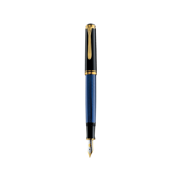 将图片加载到图库查看器，Pelikan Souverän® M600 Fountain Pen Black-Blue
