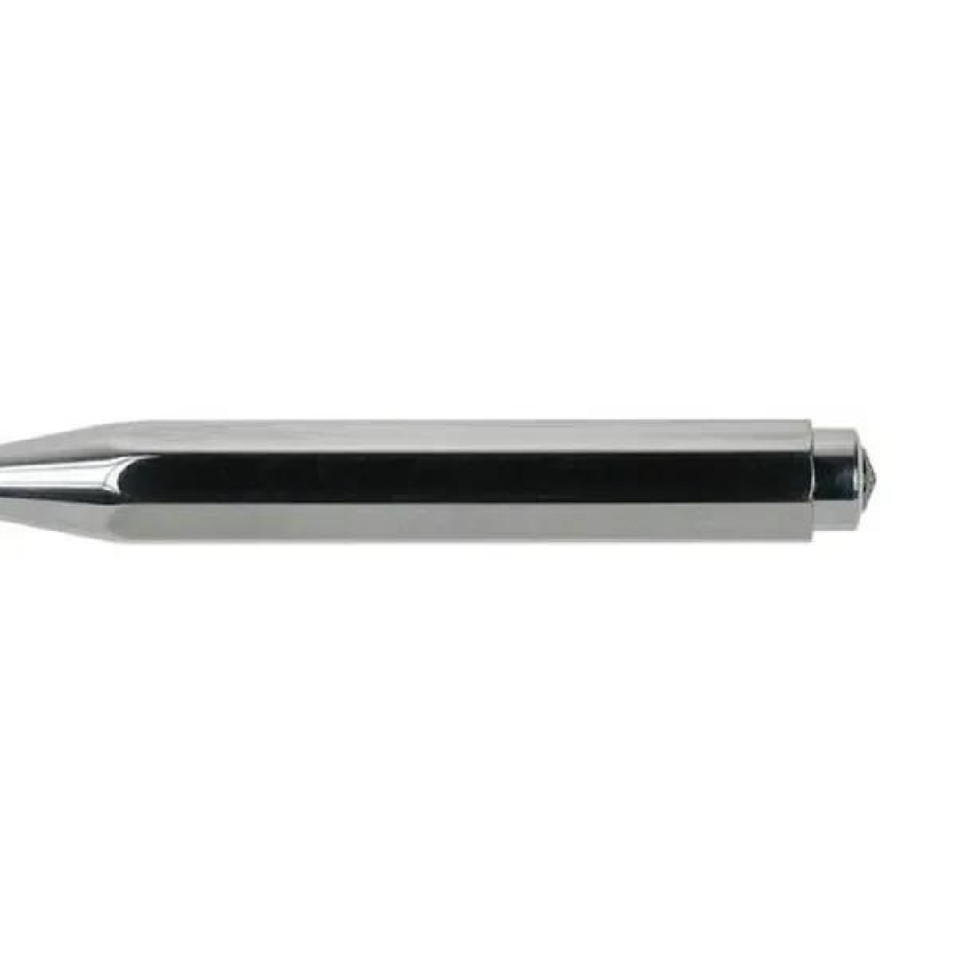 Kaweco AL Sport Ballpoint Pen - Raw Aluminium — barrel detail