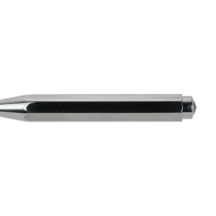 Kaweco AL Sport Ballpoint Pen - Raw Aluminium — barrel detail