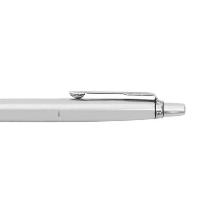 Parker Jotter XL Monochrome Stainless Steel Ballpoint Pen — Parker ballpoint pen — reliable smooth-writing everyday pen, at Cityluxe Singapore