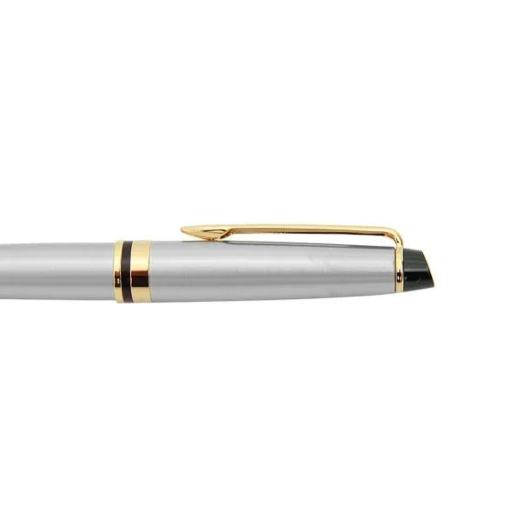 Waterman Expert3 Stainless Steel GT Fountain Pen — Waterman fountain pen — precision nib writing instrument, at Cityluxe Singapore stationery store