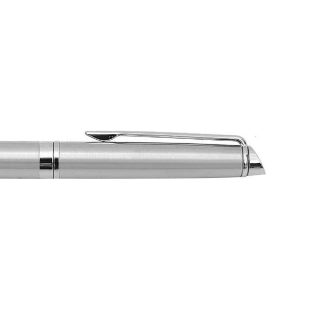 Waterman Hemisphere Stainless Steel CT Fountain Pen — Waterman fountain pen — precision nib writing instrument, at Cityluxe Singapore stationery store