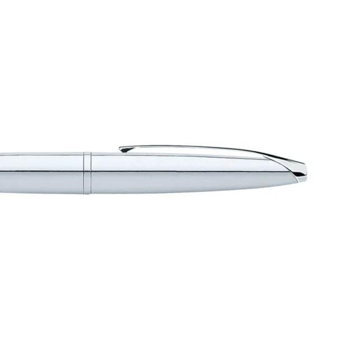 Cross ATX Matte Chrome Ballpoint Pen — Cross ballpoint pen — reliable smooth-writing everyday pen, at Cityluxe Singapore