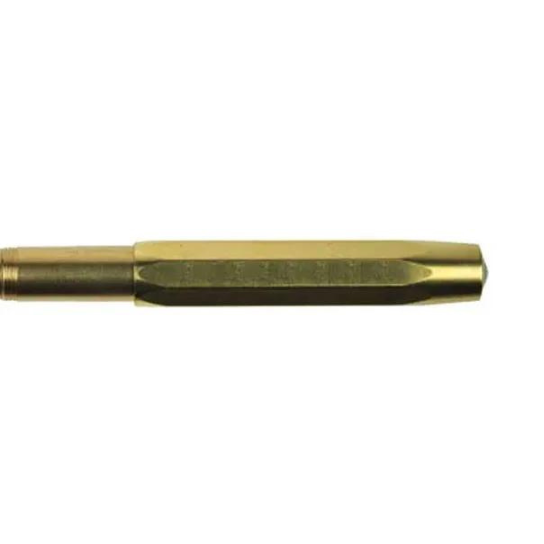 Kaweco Brass Sport Gel Rollerball Pen — with packaging