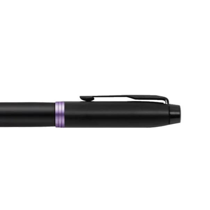 Parker IM PROFESSIONAL Vibrant Ring  BT Fountain Pen Amethyst Purple — Parker fountain pen — precision nib writing instrument, at Cityluxe Singapore stationery store