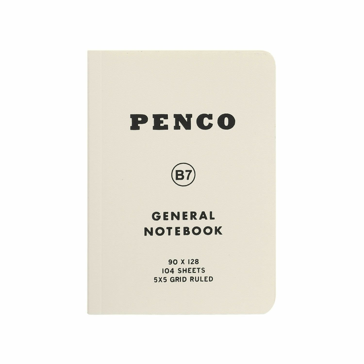Penco Soft PP Notebook B7 Grid - White
