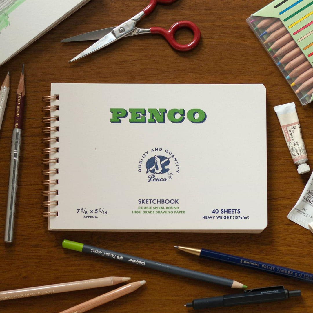 Penco Sketch Book B6 Heavy — Hightide drawing — premium stationery and lifestyle, at Cityluxe Singapore