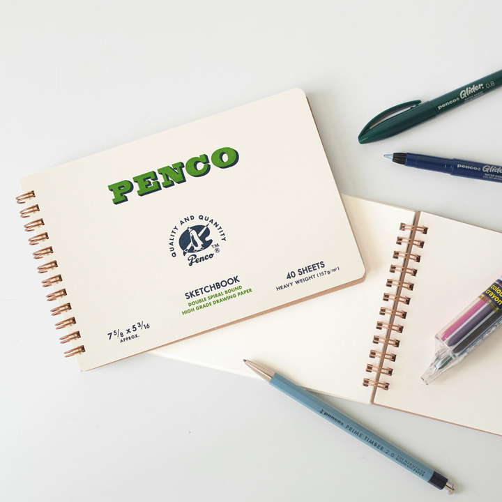 Penco Sketch Book B6 Heavy — Hightide drawing — premium stationery and lifestyle, at Cityluxe Singapore