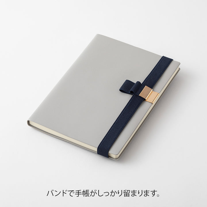 Midori Penholder Band (B6〜A5) in Navy Blue — Midori penholder band — premium stationery and lifestyle, at Cityluxe Singapore