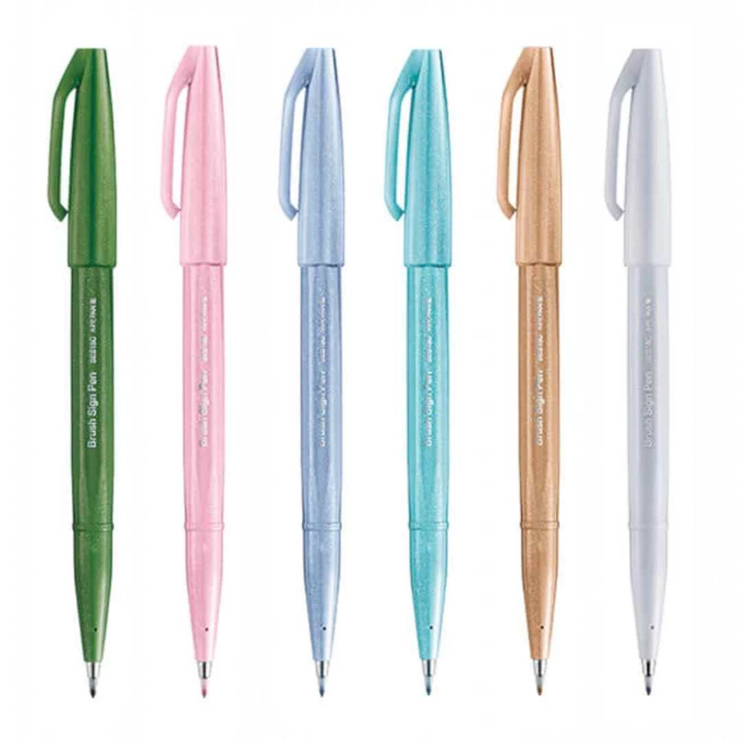 Pentel Brush Sign Pen - All 36 colors