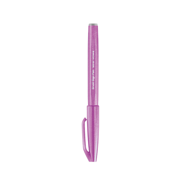 Load image into Gallery viewer, Pentel Touch Brush Sign Pen Pink Purple
