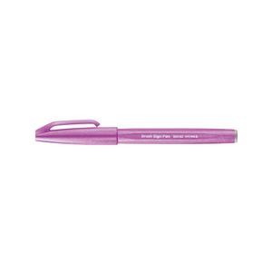 Pentel Touch Brush Sign Pen Pink Purple