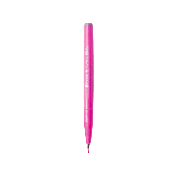 Pentel Touch Brush Sign Pen Pink — Pentel brush pen — premium stationery and lifestyle, at Cityluxe Singapore