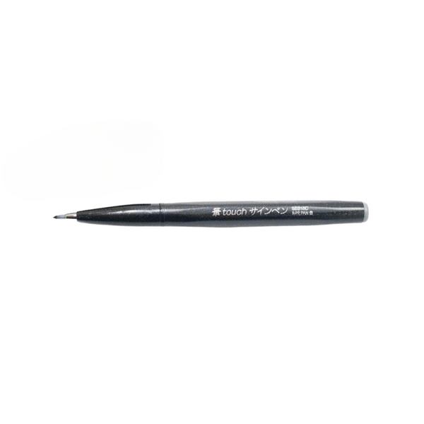 将图片加载到图库查看器，Pentel Touch Brush Sign Pen Black
