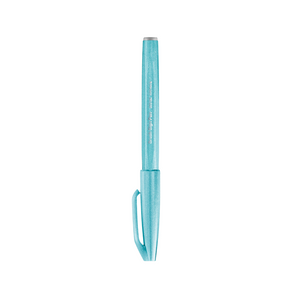 Pentel Touch Brush Sign Pen Pale Blue