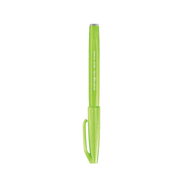 Load image into Gallery viewer, Pentel Touch Brush Sign Pen Light Green
