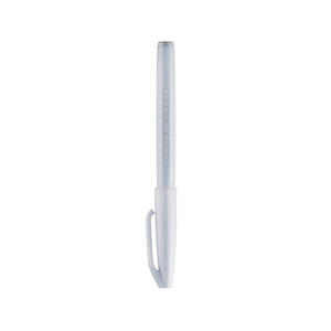 Pentel Touch Brush Sign Pen Light Grey 
