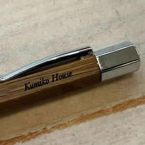 Personalized Name Engraving On Faber-Castell Ondoro Twist Ballpoint Pen Smoked Oak