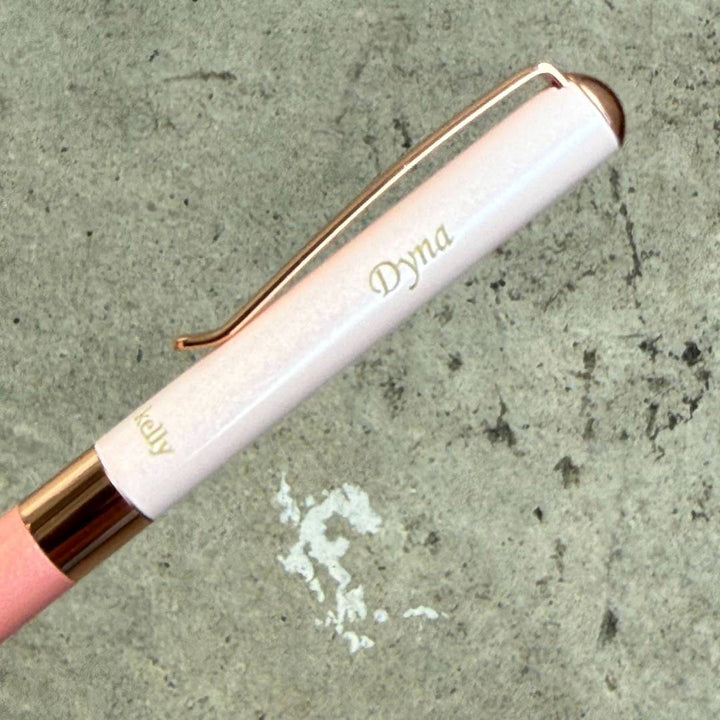 Personalized Name Engraving On Helen Kelly Candy Pen Pink Pop
